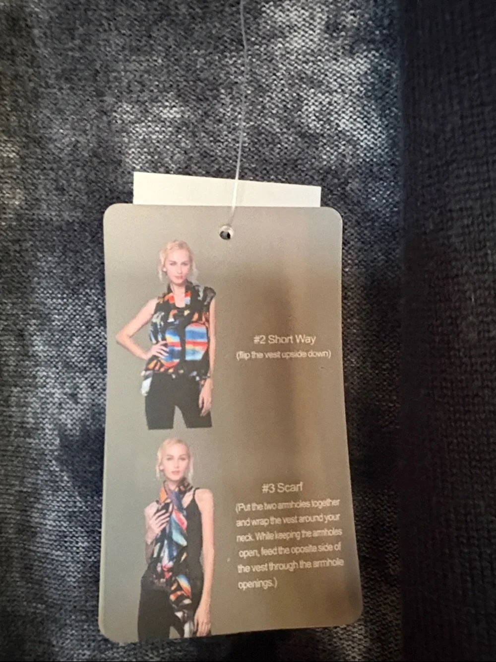 Dor Dor Couture Multicolored Vest - Picture 3 of 12